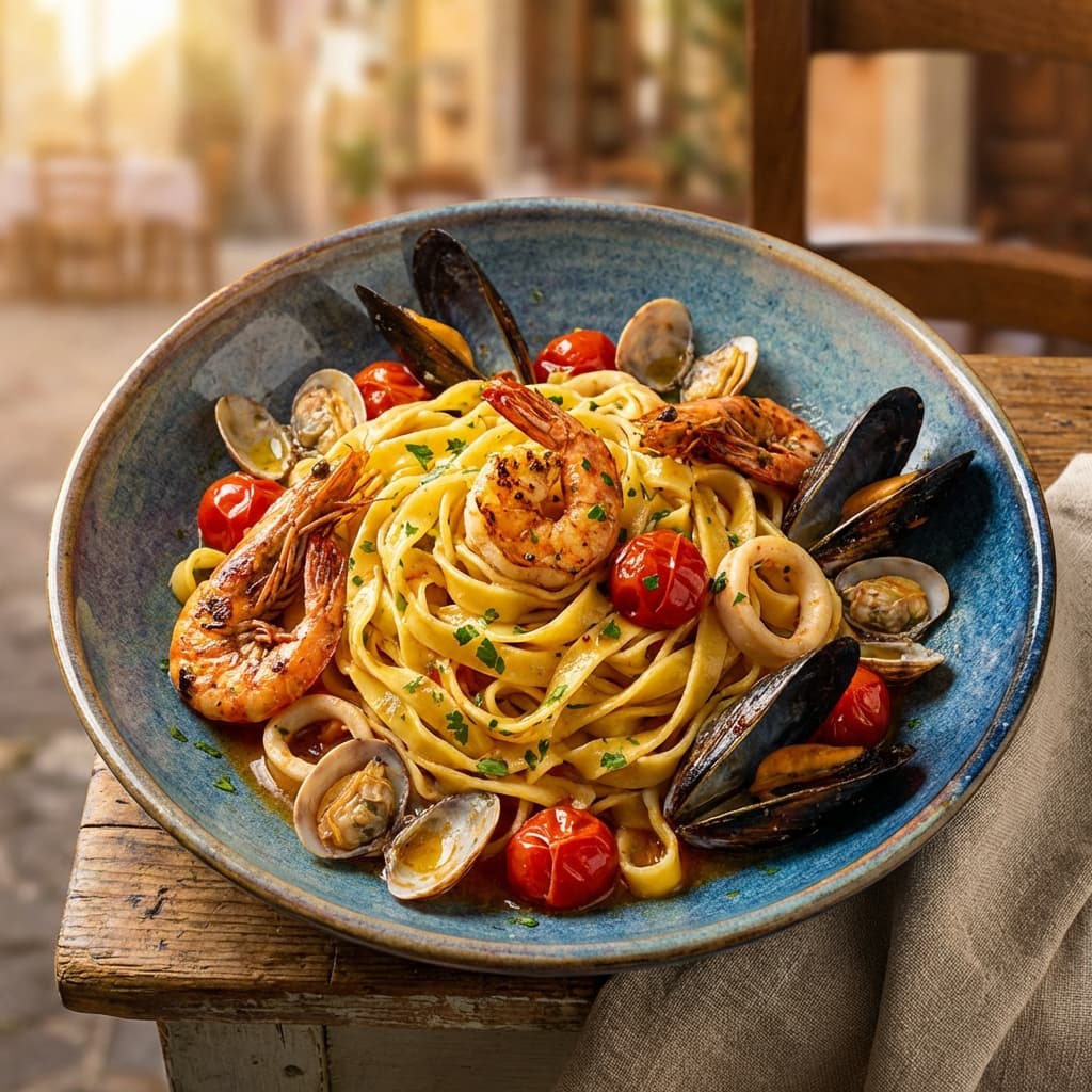 Tagliatelle ai Frutti di Mare